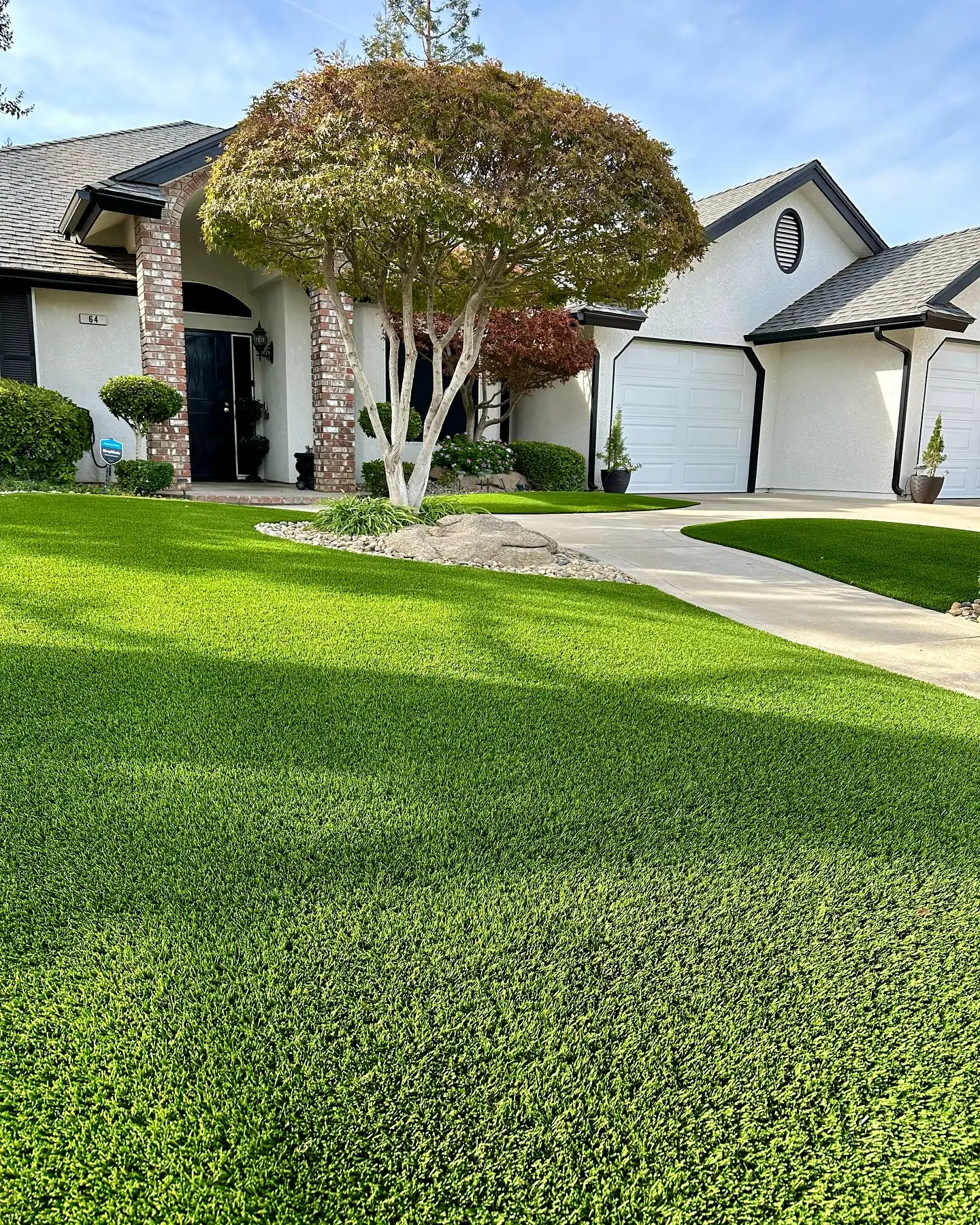 indiana front lawn synlawn artificial grass indiana front lawn synlawn artificial grass