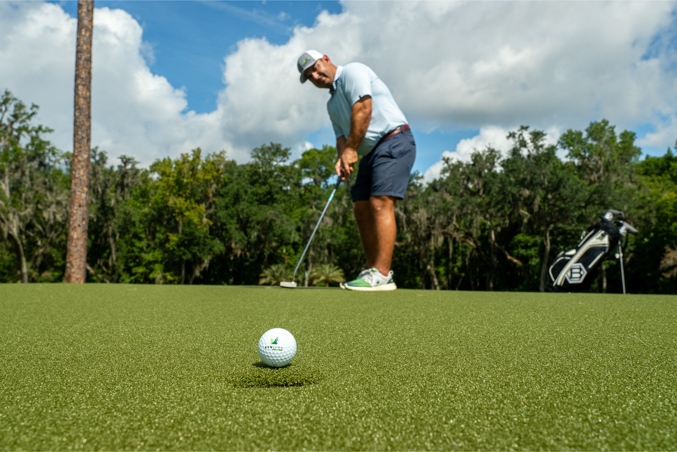 Backyard Putting Green SYNLawn New Jersey Residential Putting Green