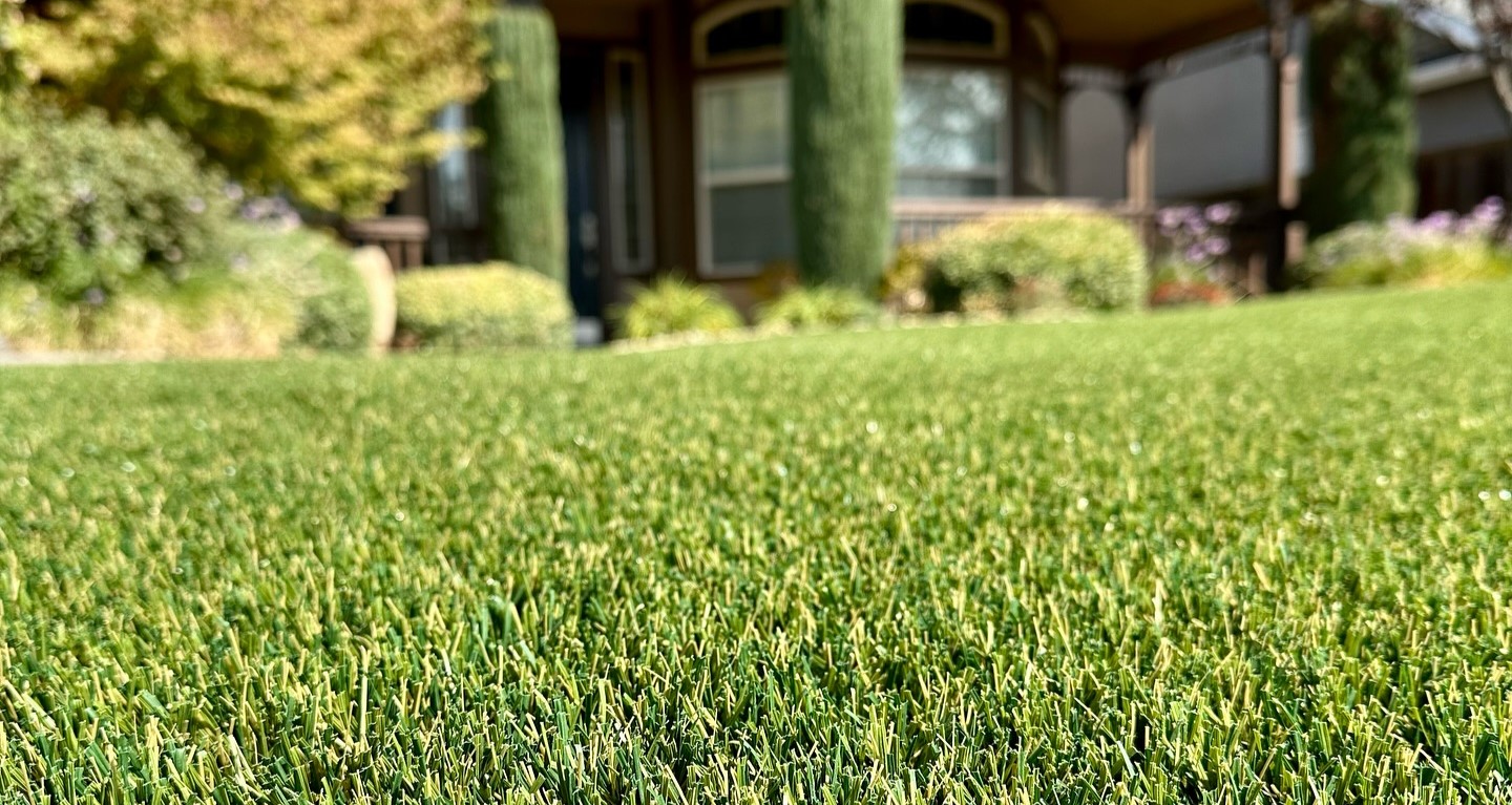 Artificial Grass front lawn SYNLawn New Jersey