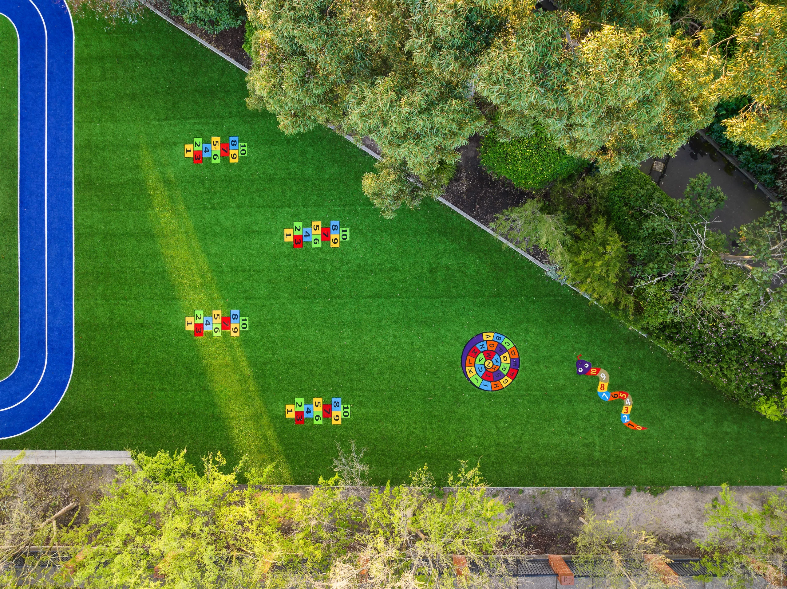 commercial custom turf design installation New Jersey commercial custom turf design installation